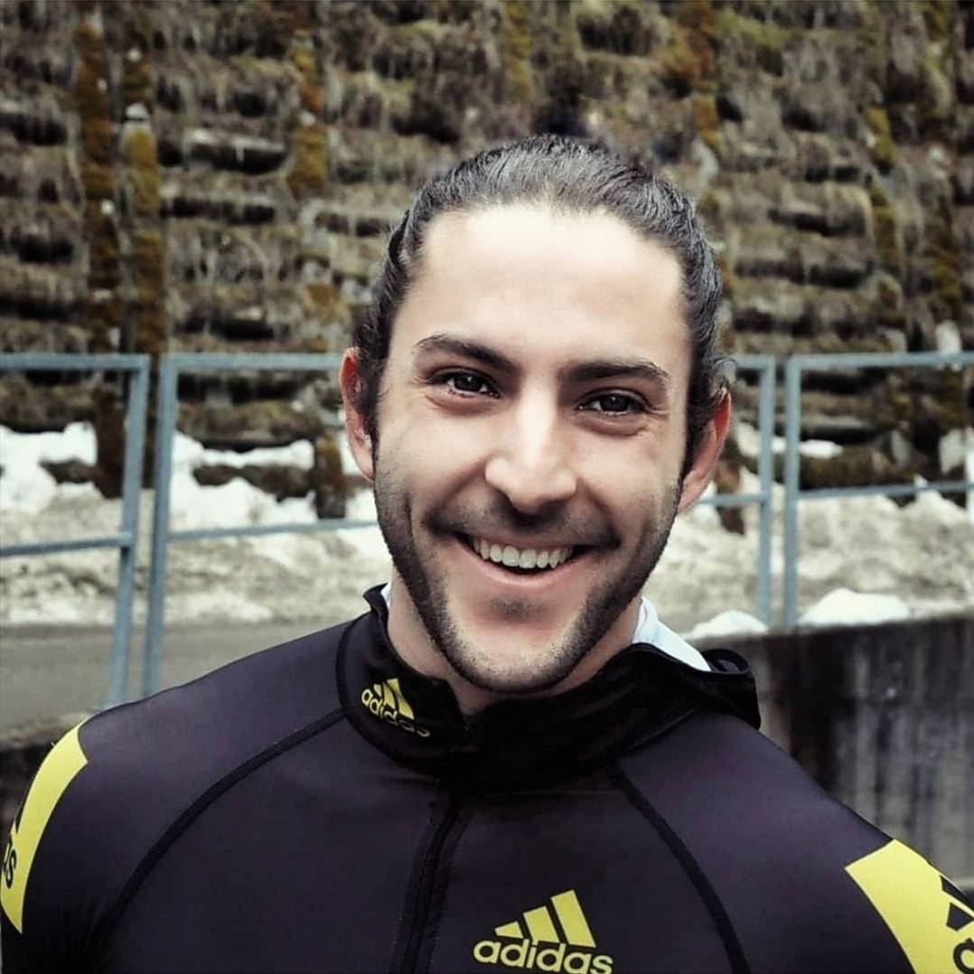 Raphaël RIBEIRO - Portugal Bobsleigh Pilot Bobsleigh, Raphaël RIBEIRO, Portugal, Ice sport, Pilot, number 1